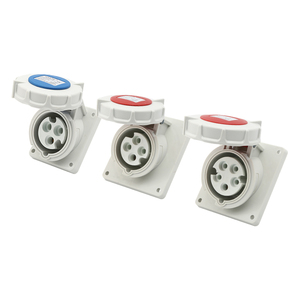 NANTE FNP3-413F sıcak satış yeni tip IP67 su geçirmez endüstriyel elektrik fişi soket 16A/32A anma akımı 3-4 AC 5 plastik