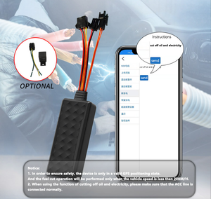 無料のGPS追跡プラットフォームを備えたAD06SOSボタンGpsトラッカーAD06車両GPS追跡デバイス - Product Image 3