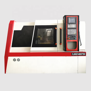 Minimáquina de torno CNC ck6140, torno de cama plana, Centro de torneado cnc con función de perforación de torno de torreta eléctrica - Product Image 4