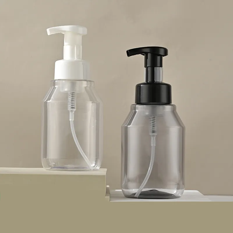 Heißer Verkauf PET leere Plastik flasche Schaum pumpen flaschen 300ml 500ml für Hände desinfektion mittel