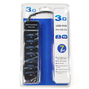7-in-1 USB Extender 3.0 Dock multifunzionale 7 porte Hub con 3.0 Computer USB estensione Dock disponibile Stock - Product Image 2