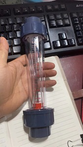 Fabrika fiyat düşük maliyetli inline PVC bağlantı akış göstergesi plastik su debimetre rotametre su debimetre - Product Image 6