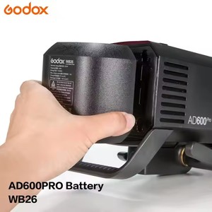 Godox WB26 28.8V 2600毫安时锂离子电池组照相馆配件，适用于AD600Pro闪光灯 - Product Image 6