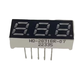 3-stellige LED 0,28-Zoll 7-Segment-Digitalanzeige Rot/Weiß/Blau/Gelb LED-Digital röhre Gemeinsame Kathode und Anode - Product Image 1