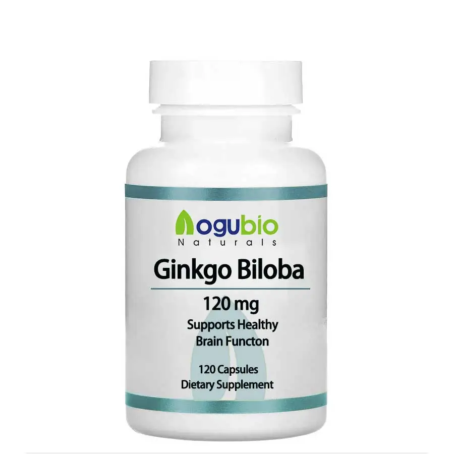 Private Label Ginkgo Biloba Extrakt Kapseln Ergänzung Reine Ginko Biloba Kapseln
