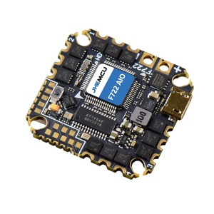 Контроллер полета JHEMCU GHF722AIOHD 40A AIO F722 Baro OSD BlackBox 40A 4in1 ESC 2S6S для фристайла FPV cinewoop - Product Image 2