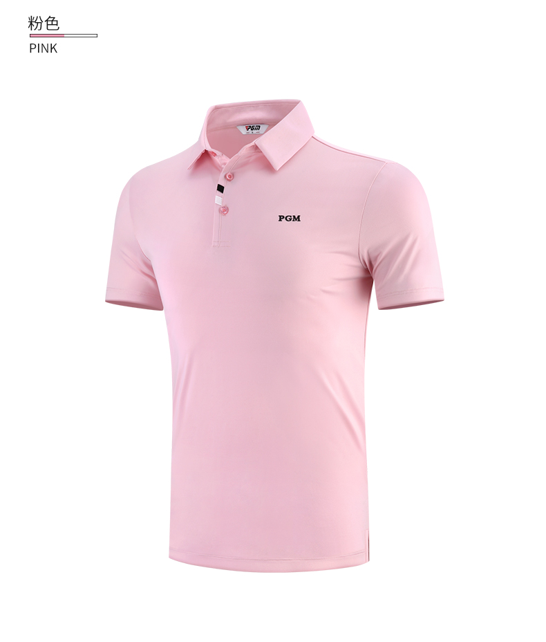 Áo sơ mi golf polo nam PGM YF441 polyester spandex áo sơ mi golf hiệu suất thời trang