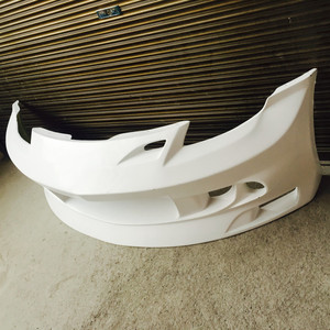 สำหรับ350Z Z33 JP Style ประเภท N ไฟเบอร์กลาส FRP กันชนหน้า - Product Image 4