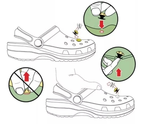 Mẫu miễn phí Bán buôn OEM Tùy chỉnh <span class=keywords><strong>Logo</strong></span> <span class=keywords><strong>Charm</strong></span> giày DIY Trang trí giày PVC Tùy chỉnh jibbited Cro Charms <span class=keywords><strong>Charm</strong></span> crocly tùy chỉnh - Product Image 2