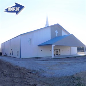 Thanh Đảo Giám Đốc Prefab Tùy Chỉnh Thiết Kế Kết Cấu Thép Nhà Thờ Xây Dựng - Product Image 6