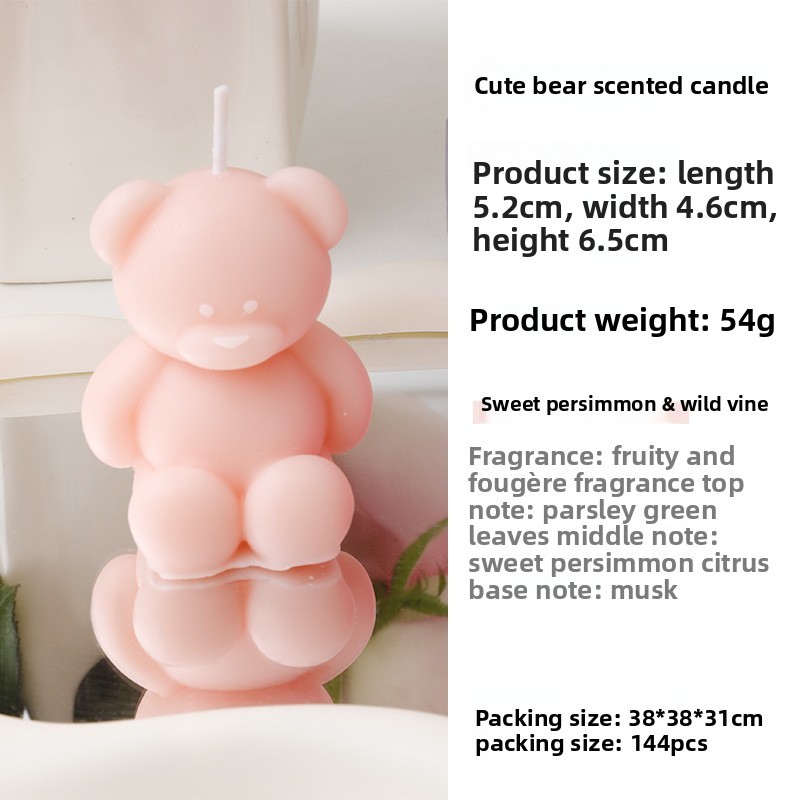 Cute bear pink