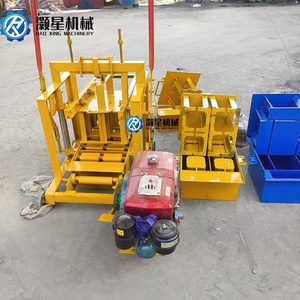 QT4-35B Brick <strong>Block</strong> <strong>Making</strong> <strong>Machine</strong> With Hopper <strong>Automatic</strong> Cement Hollow Brick <strong>Making</strong> <strong>Machine</strong> One for Multiple Use - Product Image 4