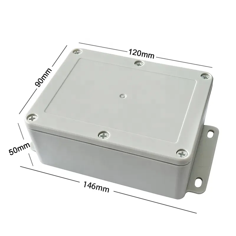 Aangepaste Outdoor IP68 Wandmontage Verzegelde Explosieveilige Voeding Junction Box Abs Plastic Waterdichte Kast Behuizing