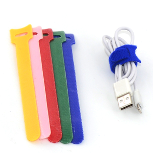 Brida para cables de gancho y bucle de doble cara ajustable reutilizable espalda con espalda - Product Image 2