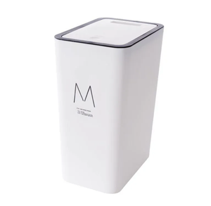 10L 15L Plastic Rectangular Trash Garbage Rubbish <strong>Can</strong> with <strong>Pop</strong> up Lid Waste Paper Basket Container <strong>Bin</strong> for Home - Product Image 1
