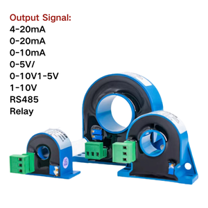 2024 Sensor de corriente industrial popular 0-300AC Sensor Hall 4-20ma DC Transmisor de corriente Hall Rango de 0-10V - Product Image 2