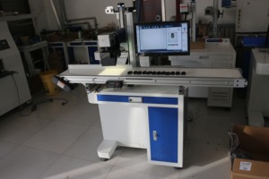 CCD Camera Table Type Laser Fiber 30w Raycus With EZCAD Control CCD Camera Positioning <strong>System</strong> Belt Convey and <strong>Computer</strong> Included - Product Image 3