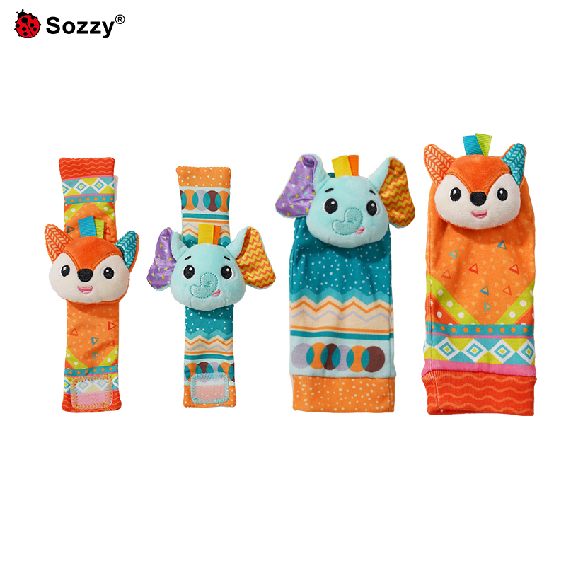 Elefante zorro conjunto