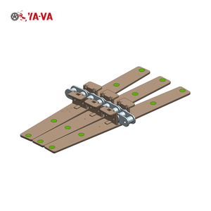 コンベアチェーン<span class=keywords><strong>1873</strong></span>プラスチック鋼板12.7mmピッチチェーンバックルプレート