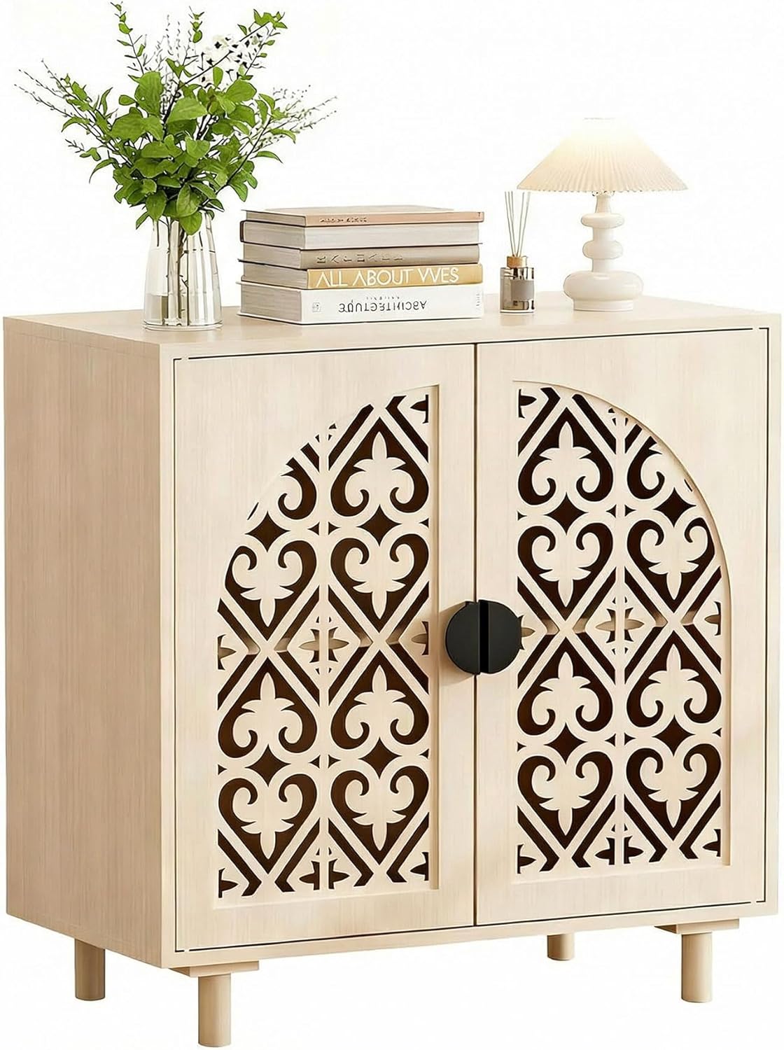 Creux sculpté-beige-1pcs