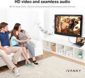 Mini puerto de pantalla de alta calidad a cable HDMI 4K @ 60Hz 1,5 m 2m 3M macho a macho Mini Displayport a video - Product Image 4