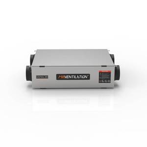 DCモーター1000m 3/hフレッシュエアメカニカルERV換気システムクロスフロー熱回収用熱交換器付き