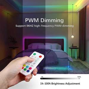 SP648E แถบไฟ LED DC5-24V 3แชนแนล RGB ซิงค์เพลง2.4G RF ไร้สายรีโมตควบคุมด้วยแอป12V แบบใหม่ - Product Image 4