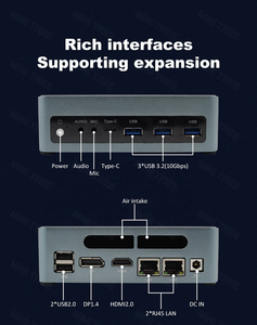 Mini PC fabbrica NUC Barebone Home Office Server Business Minipc piccolo Computer Desktop - Product Image 2