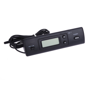 Termómetro para coche con pantalla LCD, controlador de Sensor de temperatura de reloj C/F, termostato para interiores y exteriores con sonda, pantalla LCD, 1 unidad - Product Image 5