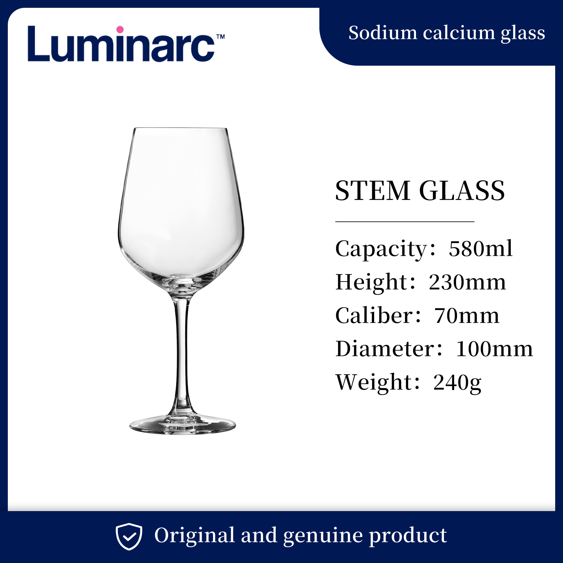 L9547 580ml transparent