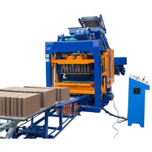 Máquina automática de fabricación de bloques de enclavamiento para ARENA, componentes de vibración de hormigón, línea de producción de ladrillos controlada por PLC - Product Image 6