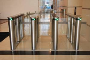Factory Supply Brushless Motor High Quality Speed Turnstile Gate RFID QR Code <strong>Access</strong> <strong>Control</strong> Fast Swing Barrier Gate - Product Image 6