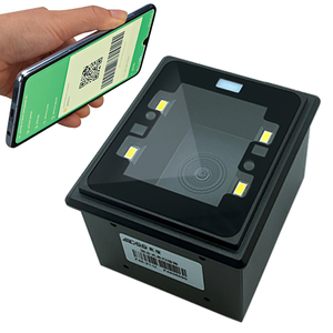 EDOO F45 Wired USB RS232 1D 2D <strong>QR</strong> <strong>Code</strong> Reader <strong>Scan</strong> Fixed Mount 2d Barcode Scanner for Turnstile Kiosk Entrance Ticket Check