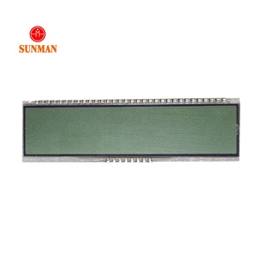 7 bis 22 Ziffern segment Monochrom Lcd Factory Benutzer definierte Größe Monochrom Fstn Lcd Clock Display - Product Image 4