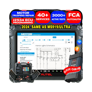 Autel Maxisys MS919 Escáner Igual que MS Ultra ECU Programación Codificación 40 + Reset Toplogy 2,0 Up de MS909 Elite II 3K + Pruebas