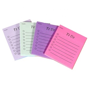 Protection Message Memo N Times Sticky Horizontal Line Note Book Post Myself It Classic Fluorescent Memo - Product Image 1