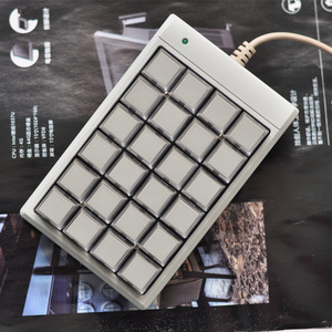 Teclado POS mini USB programable de 24 teclas para aplicaciones POS - Product Image 3