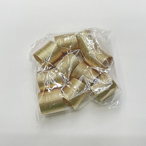 qixian batch <strong>patterned</strong> copper wire wrapped gold color ring <strong>string</strong> <strong>bead</strong> DIY handmade loop multi-loop material - Product Image 6