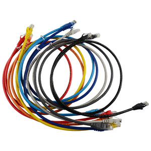 OEM ODM UTP FTP SFTP RJ45 conector Cat8 Cat7 Cat6e Cable de conexión Ethernet 1M 2M 3M 5M 10M 20M CAT5e Cable de red Lan - Product Image 1