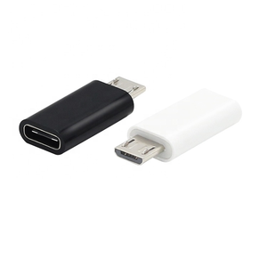 USB C型母到微型公适配器转换连接器支持充电同步 - Product Image 1