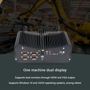 Venta caliente dual LAN fanless Thin Client Mini caja de computadora industrial I3 Intel Core i5 i7 Windows 11 Mini PC de escritorio para juegos