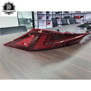 Fabrika araba LED arka ışıkları lambası için Fit Lexus arka lambası IS300h IS250 IS300 IS350 IS200t 2014-2020 DRL modifiye Autolamp - Product Image 3