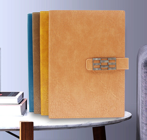 A4 A5 A6 Agendas escolares Logotipo de marca personalizado Liso Cahier Libros de notas Diario personalizado Impresión Lino Cuaderno de tapa dura Diario - Product Image 5