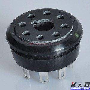 <span class=keywords><strong>KT88</strong></span> EL34 5Y3 5AR4 6CA7 5U4G 6L66V6ヴィンテージチューブ8ピンオクタルベークライトソケットGZC8-C