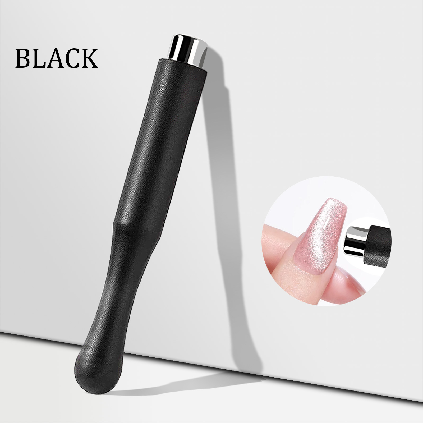 Black silicone sleeve magnet 13#