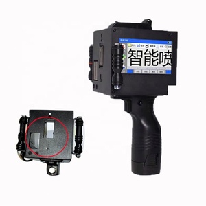 Revo print 50mm 2 Zoll Chargen code Tragbarer Hand-Tinten strahl druck für schnell trocknenden Chargen codierer Eier datum Verfalls nummer Datum Maschine - Product Image 2