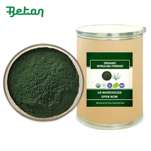 Vente en gros d'extrait de spiruline verte biologique Halal casher 65% de qualité alimentaire pureté de haute qualité E40 99% pour les soins de santé - Product Image 2