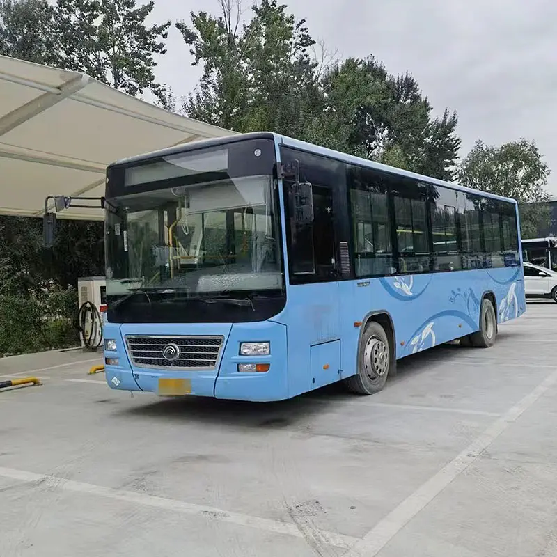 31-81 Seater Transport Cng Bus 10m Largo Doble Puerta Motor Diesel Pasajero Urbano CNG City Bus