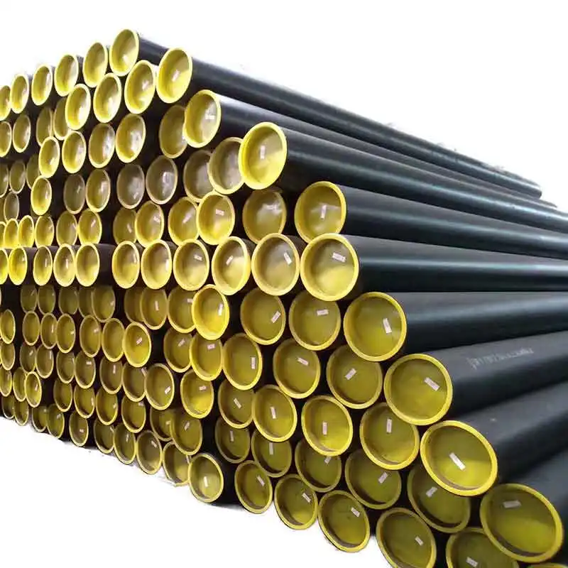 ASTM A106 gr.b tubo tondo in acciaio al carbonio senza saldatura di precisione 24 pollici sa106b tubo senza saldatura e tubi di ferro o acciaio