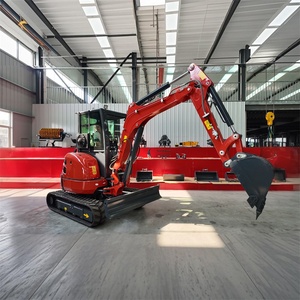 Spedizione gratuita EPA 3.7ton piccolo Micro escavatore Farm altamente efficiente cingolato Micro escavatore idraulico Mini escavatori con cabina - Product Image 6